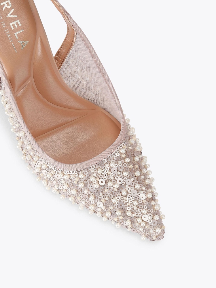 Pink Pearl - Carvela Corletta スリング パンプス - 画像 4 / 4
