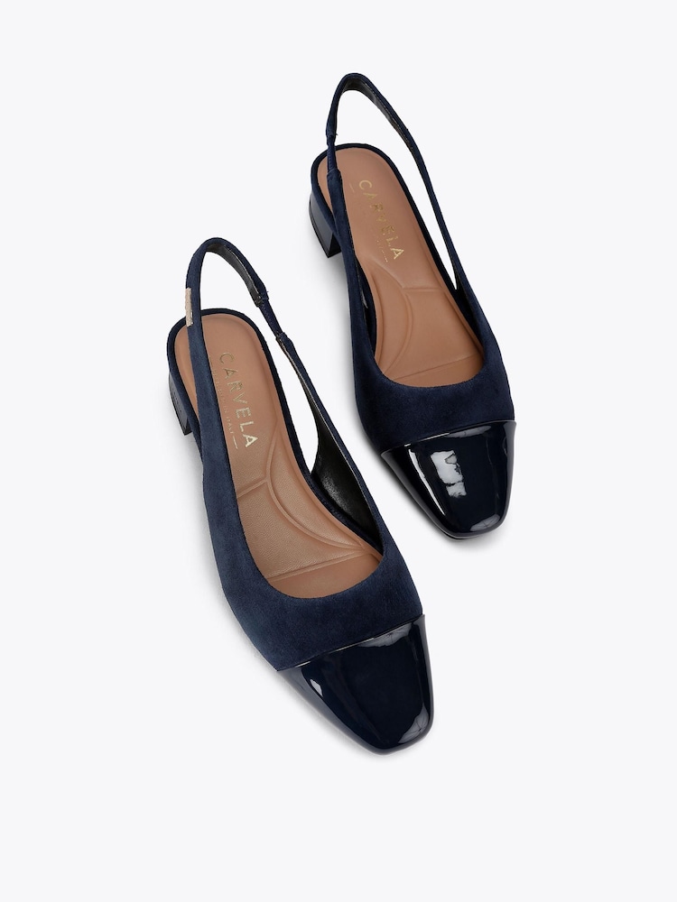 Carvela Blue Amelia Pumps - Image 2 of 4 Carvela Blue Amelia Pumps - Image 2 of 4
