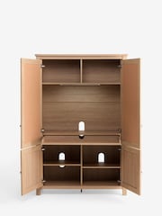 Oak Effect Malvern Hideaway Desk - Image 2 of 7