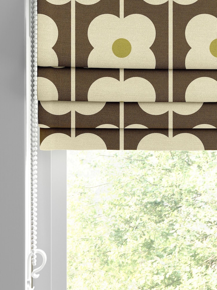 Orla Kiely Conker Abacus Flower Made to Measure Blinds - Image 2 of 5
