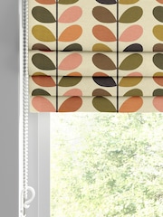 Orla Kiely Auburn and Orange Multi Stem Made to Measure Blinds - Image 2 of 6