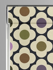 Orla Kiely Multi Mauve Spot Flower Made to Measure Blinds - Image 4 of 5