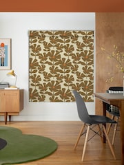 Orla Kiely Coffee Wildflower Made to Measure Blinds - Image 5 of 6