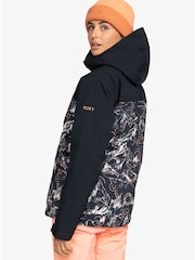 Roxy Black Waterproof Thermal Galaxy Print Ski Jacket - Image 2 of 9