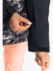 Roxy Black Waterproof Thermal Galaxy Print Ski Jacket - Image 5 of 9
