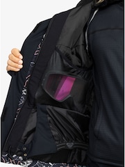 Roxy Black Waterproof Thermal Galaxy Print Ski Jacket - Image 8 of 9