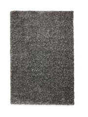 Think Rugs Silver Vista 3547 Plain Shaggy Rug - Image 3 of 6