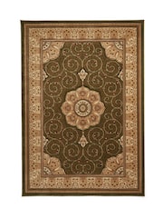 Think Rugs Green Heritage 4400 Traditional Rug - Image 3 of 3
