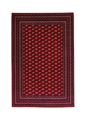 Think Rugs Red Dubai 62096 Traditional Rug - Image 3 of 6