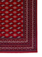 Think Rugs Red Dubai 62096 Traditional Rug - Image 4 of 6