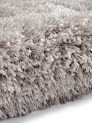 Think Rugs Silver Montana Plain Shaggy Rug - Image 5 of 5