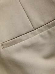 JJXX Grey High Rise Wide Leg Trousers in Beige - Image 7 of 7