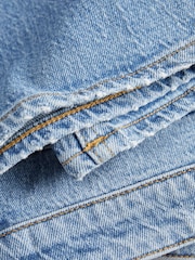 JJXX Blue Rome Mid Rise Flared Denim In Medium Jeans - Image 6 of 7
