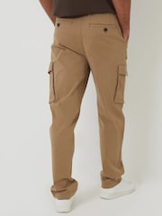 Threadbare Relaxed Fit Stretch Cargo Chino Trousers - Bild 2 von 3