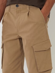 Threadbare Relaxed Fit Stretch Cargo Chino Trousers - Bild 3 von 3