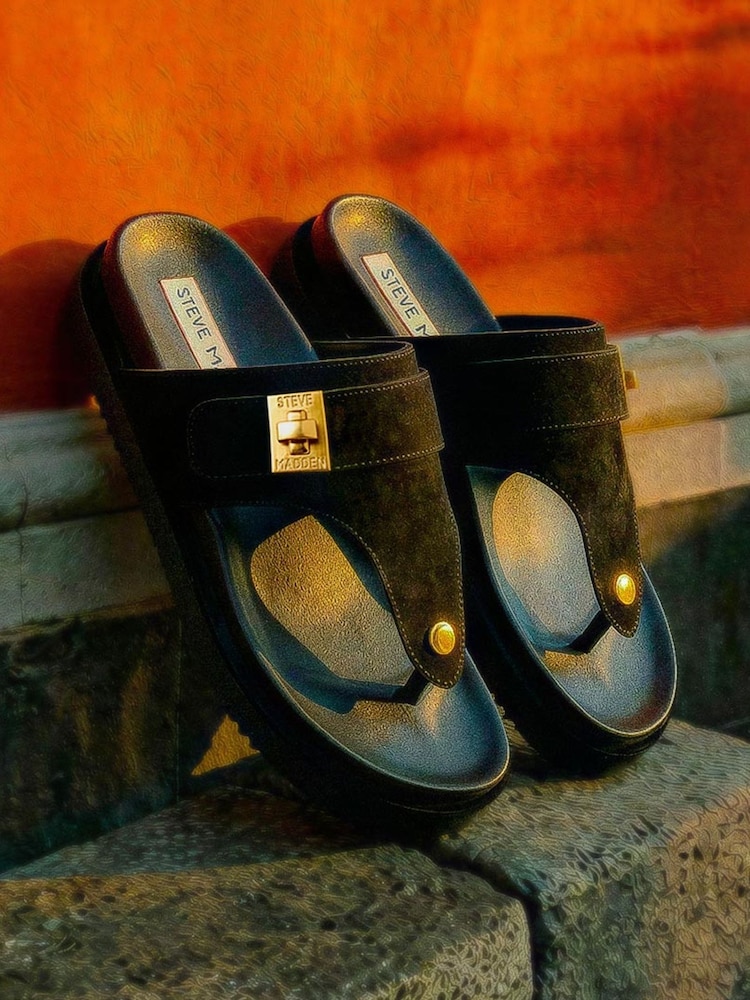 Steve Madden Brown TUNED-IN 880 Sandals - Image 1 of 5