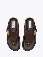 Steve Madden Brown TUNED-IN 880 Sandals - Image 3 of 5