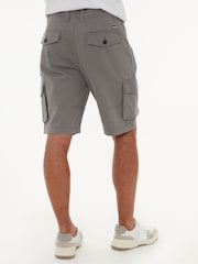Threadbare Charcoal Cargo Shorts - Image 2 of 4