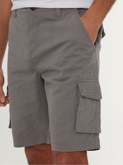 Threadbare Charcoal Cargo Shorts - Image 4 of 4