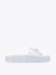 Kurt Geiger London White Meena Jelly Sandals - Image 2 of 5