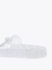Kurt Geiger London White Meena Jelly Sandals - Image 4 of 5