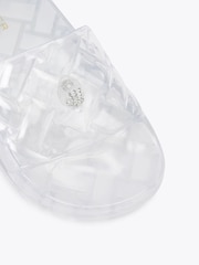 Kurt Geiger London White Meena Jelly Sandals - Image 5 of 5