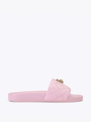 Kurt Geiger London Pink Brixton Poolslide Sandals - Image 1 of 4