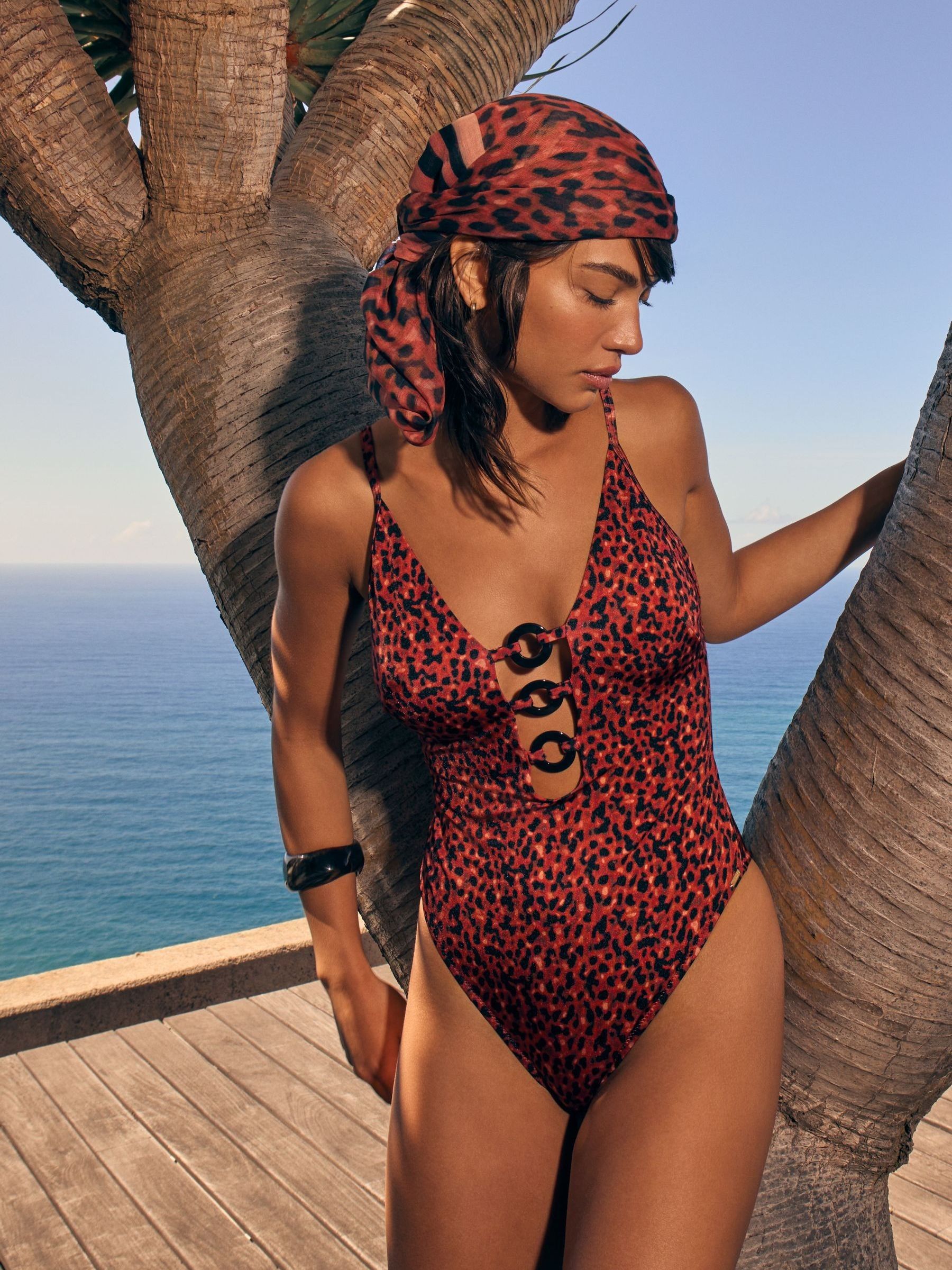Triumph Women's Marron 1-Piece Swimsuit Midnight O 02 - Image 2