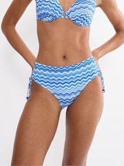 Triumph Blue Mix & Match Summer Midi Bikini Bottoms - Image 1 of 5