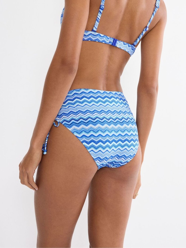 Triumph Blue Mix & Match Summer Midi Bikini Bottoms - Image 2 of 5