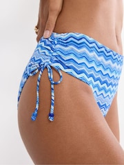 Triumph Blue Mix & Match Summer Midi Bikini Bottoms - Image 4 of 5