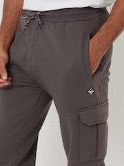 Threadbare Grey Cargo Style Joggers - Image 3 of 3