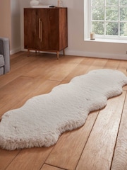 Think Rugs Super Teddy Double Sheepskin Plain Shaggy Rug - תמונה 1 מתוך 3