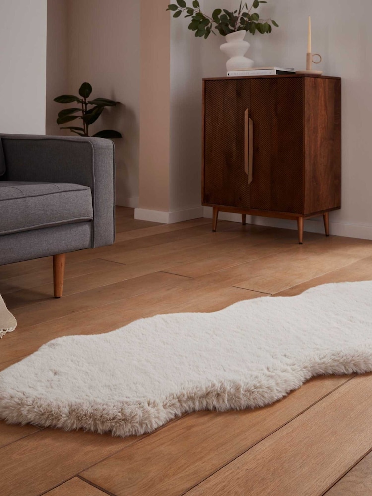 Think Rugs Super Teddy Double Sheepskin Plain Shaggy Rug - תמונה 2 מתוך 3 Think Rugs Super Teddy Double Sheepskin Plain Shaggy Rug - תמונה 2 מתוך 3