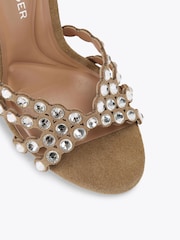 KG Kurt Geiger Brown Slideaway Sandals - Image 4 of 4