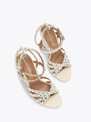 KG Kurt Geiger White Slideaway Sandals - Image 2 of 4