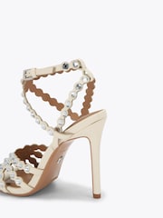 KG Kurt Geiger White Slideaway Sandals - Image 4 of 4