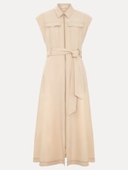 Phase Eight Natural Alira Utility Dress - Image 7 of 7