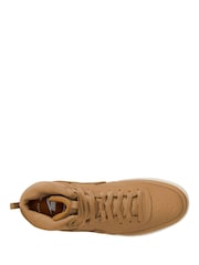 Nike Yellow Court Vision Mid Winterized Trainers - Image 5 of 6