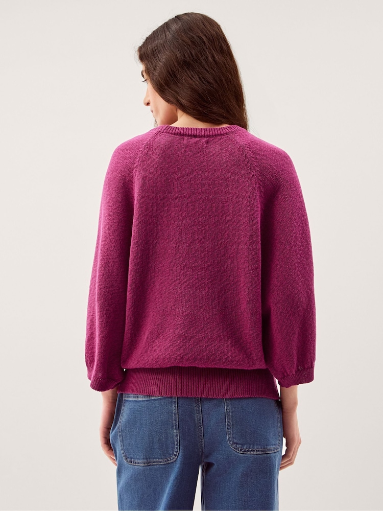 Monsoon Codie ¾ Sleeve Jumper - Imaginea 2 din 5