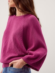 Monsoon Codie ¾ Sleeve Jumper - Imaginea 4 din 5