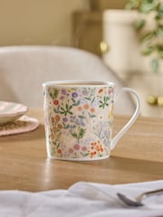 Maisie Floral Fine Bone China Mug - 3मध्ये 2 तस्बिर
