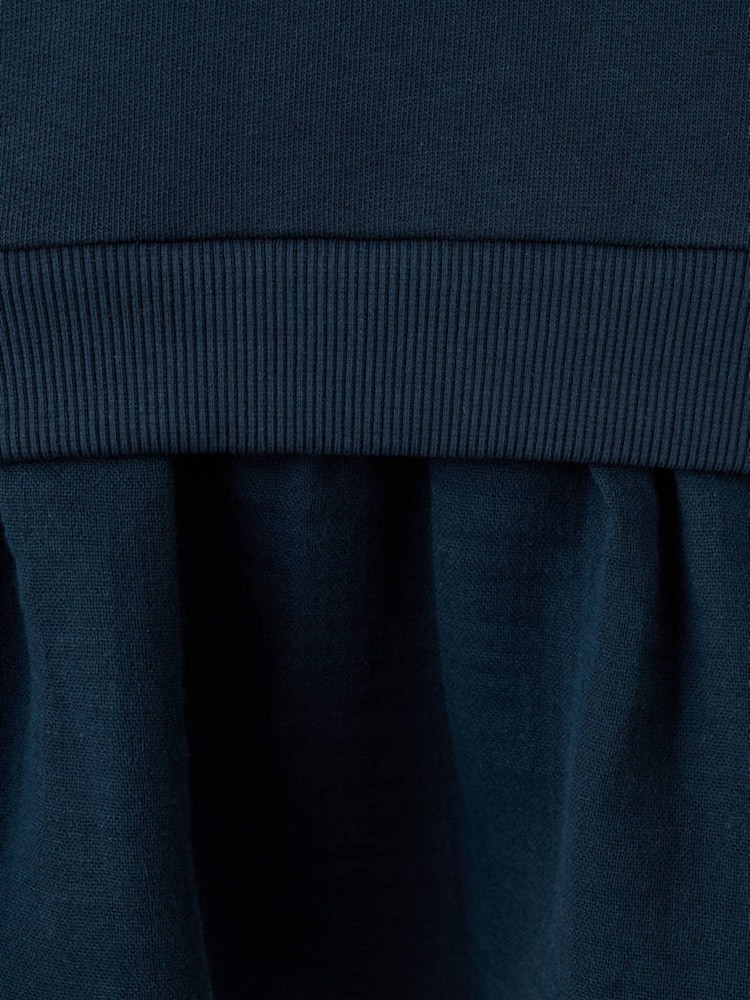 Mango Blue Sweatshirt Dress - Image 3 of 3