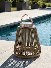 Maze Dark Olive Athena Small Outdoor Solar Light - Image 1 of 4