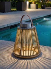 Maze Dark Olive Athena Small Outdoor Solar Light - Image 2 of 4