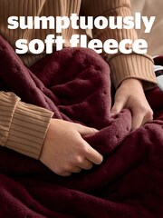 Silentnight Berry Luxury 9-Heat Setting Heated Throw - Image 3 of 9