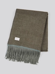 Us Polo Assn Luxurious Herringbone Boxed Throw - Bild 2 von 5