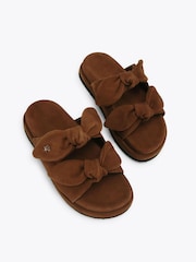 KG Kurt Geiger Brown Riva Sandals - Image 3 of 5