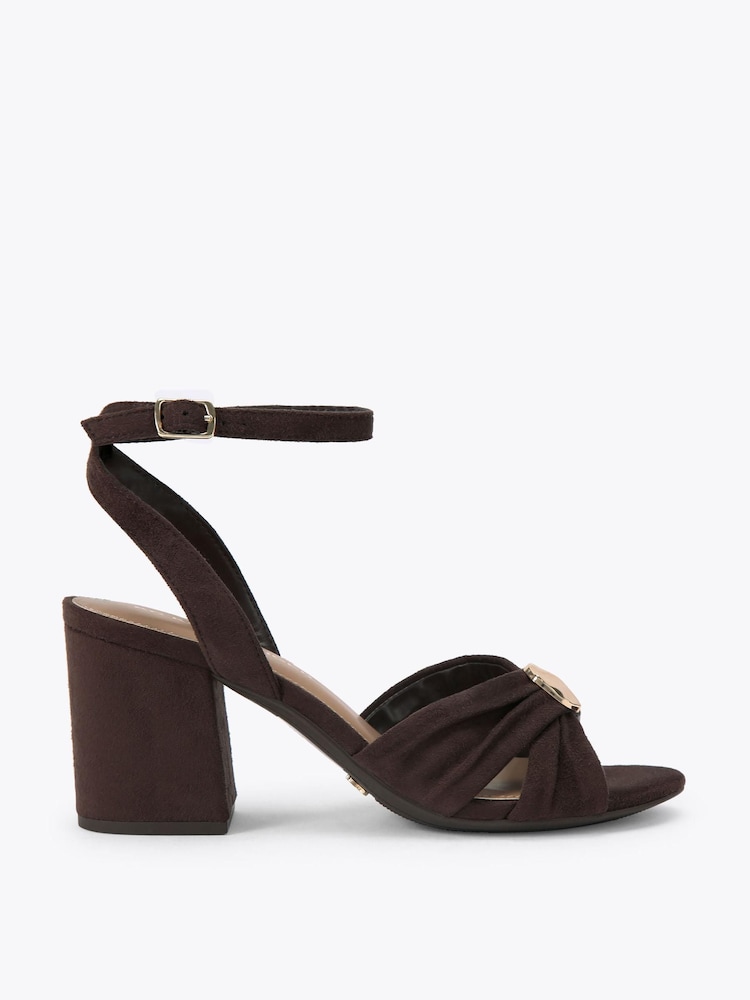 KG Kurt Geiger Brown Muna Sandals - Image 2 of 5 KG Kurt Geiger Brown Muna Sandals - Image 2 of 5