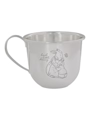Peter Rabbit Silver Christening Baby Mug - Image 3 of 6